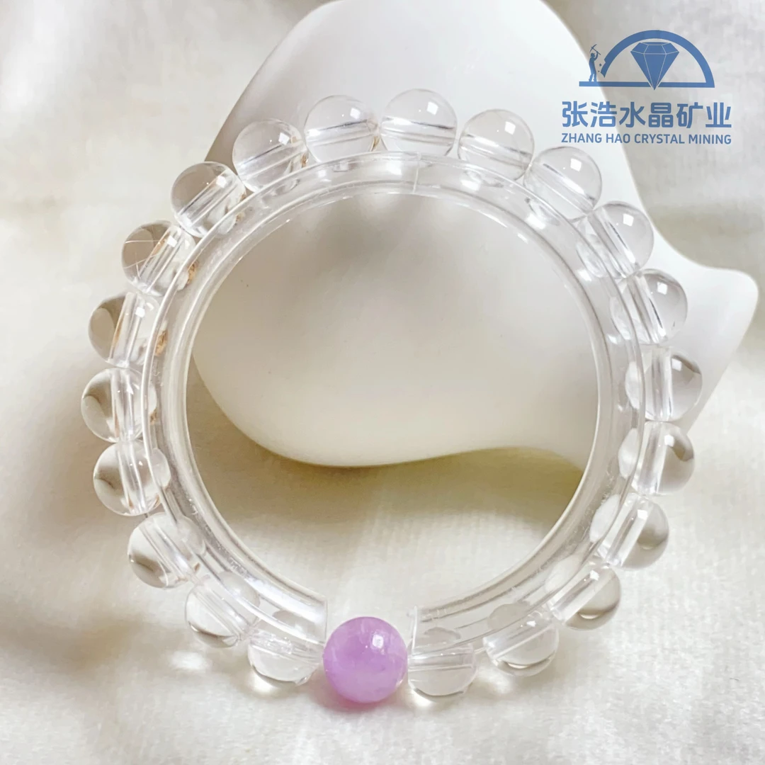 【星浩好物】白水晶手串QT92K34【多样性发一件】7mm+