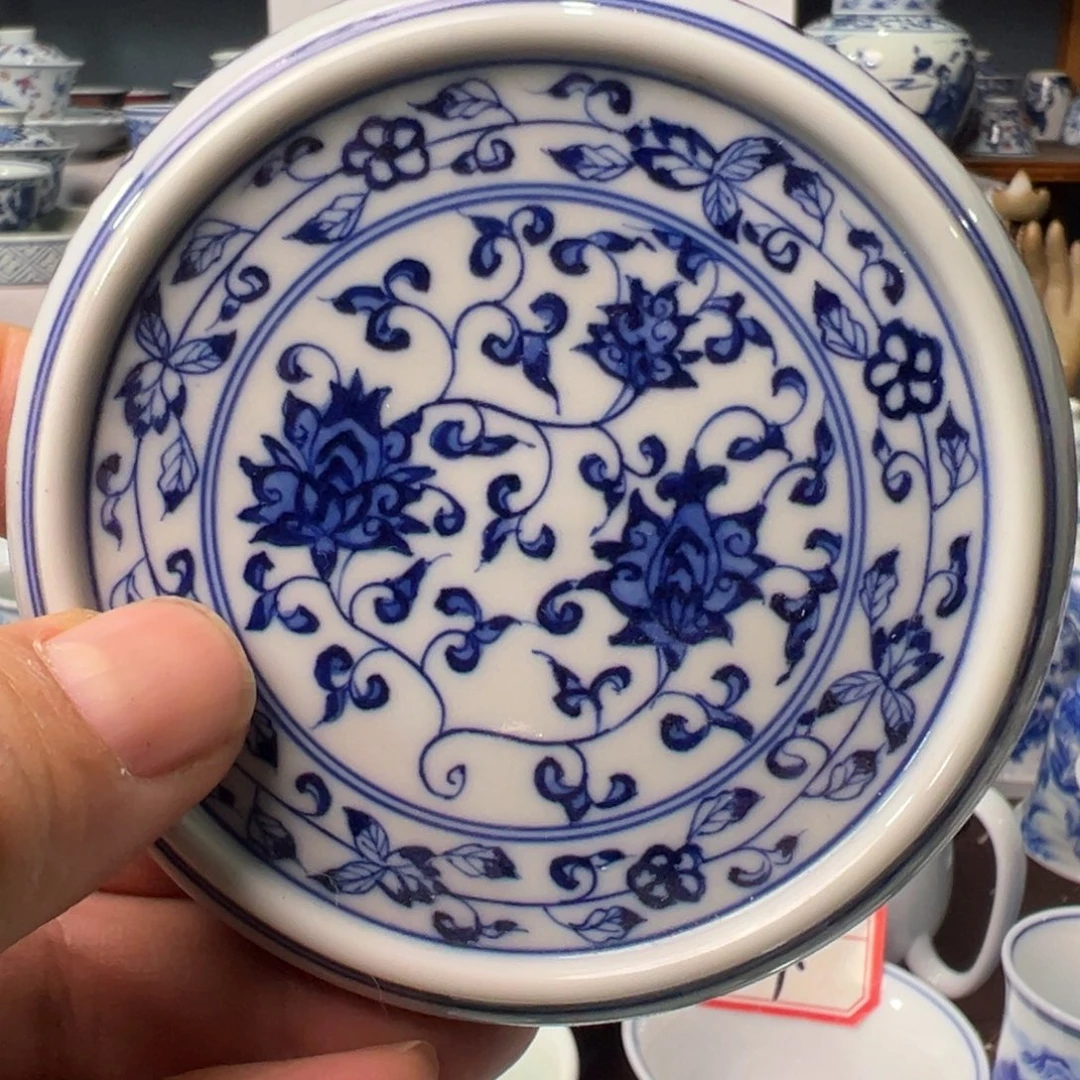 摆件舒**塔景德镇青花瓷器