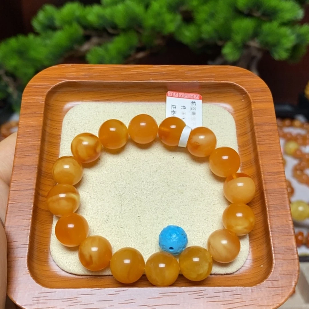 【闪购商品】手链蜜蜡未镶嵌手串定制