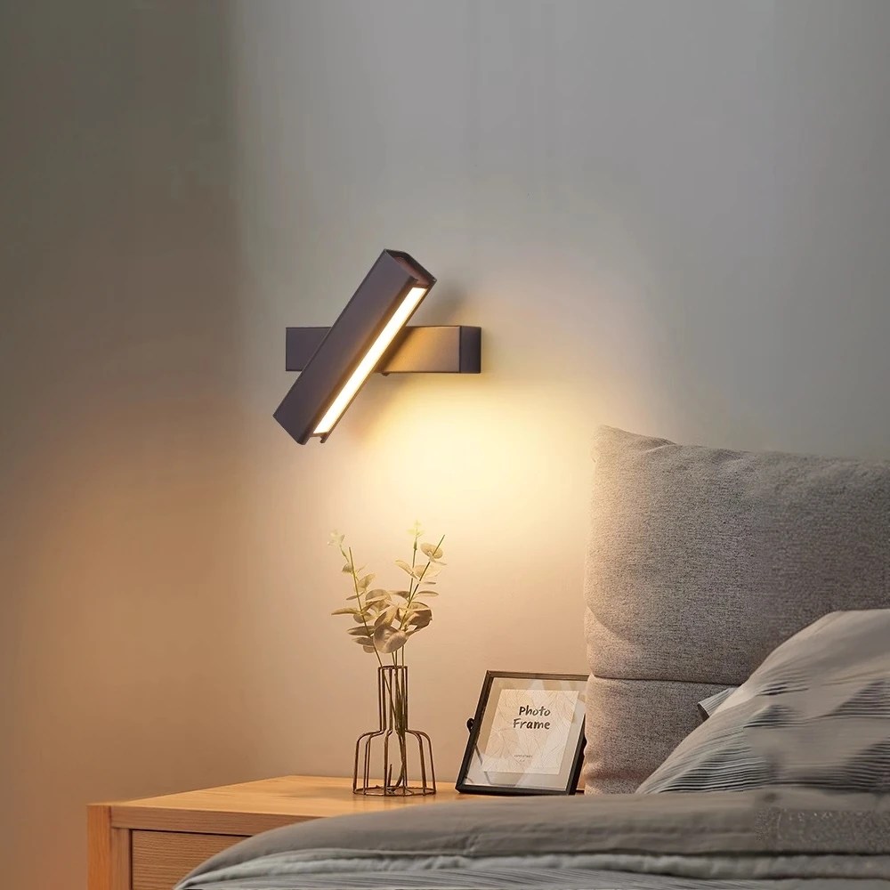 卧室床头壁灯2025新款现代简约创意过道客厅楼梯书房背景墙壁灯具