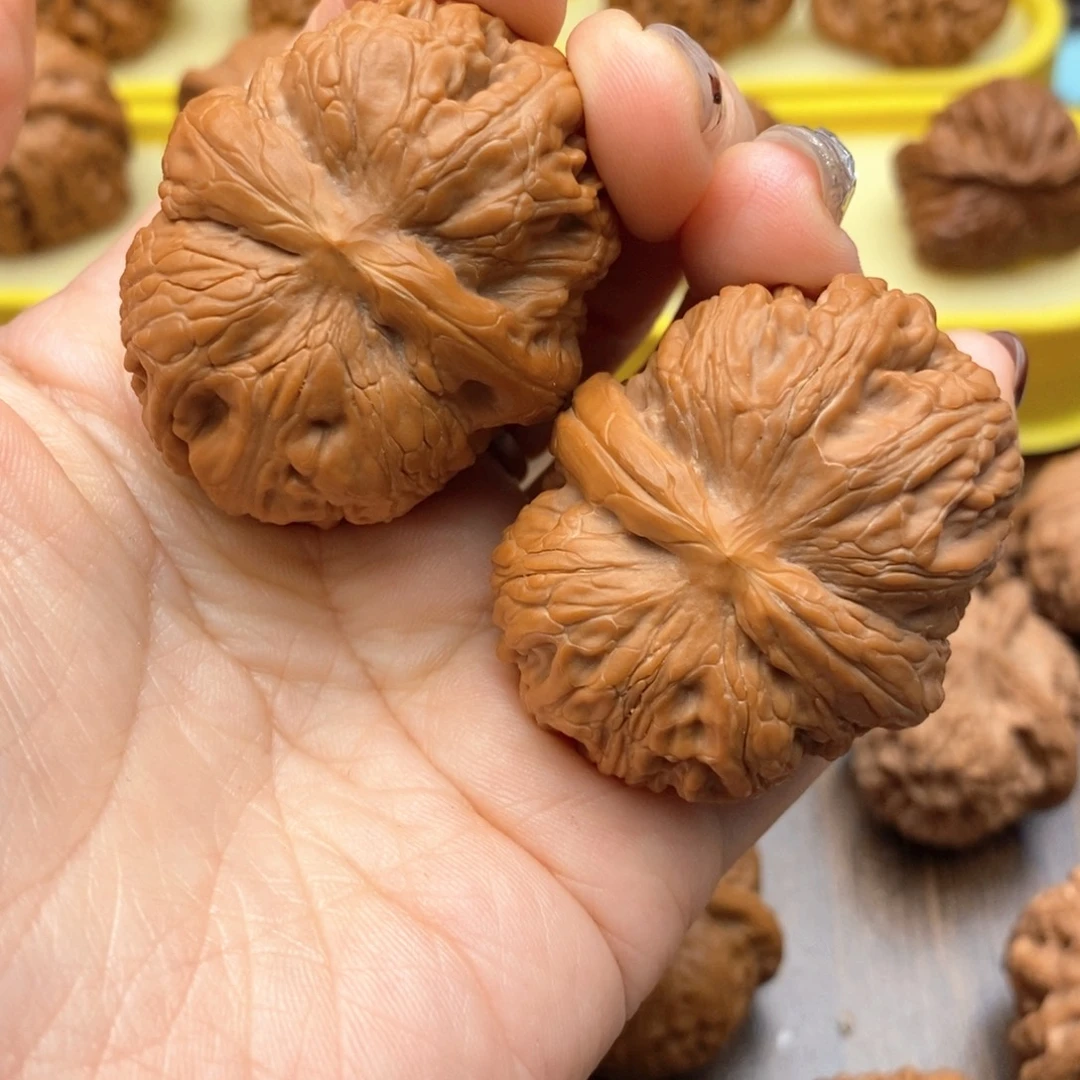 文玩核桃把件45尺平谷元宝