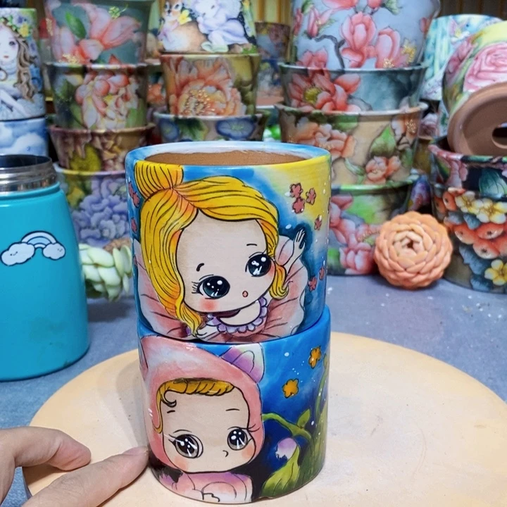 景德镇艺术手绘作品