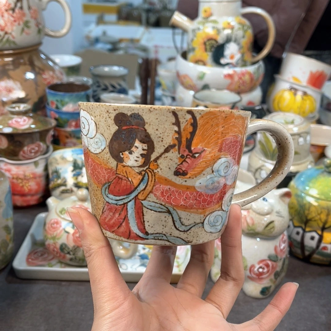 景德镇陶瓷手工杯