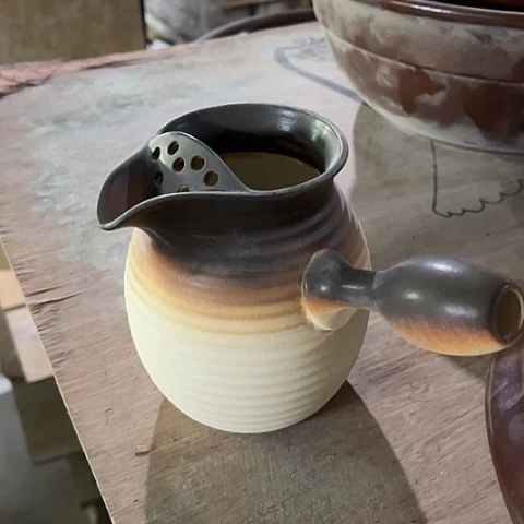 微瑕，明火、口径8高13瘦款，700毫升