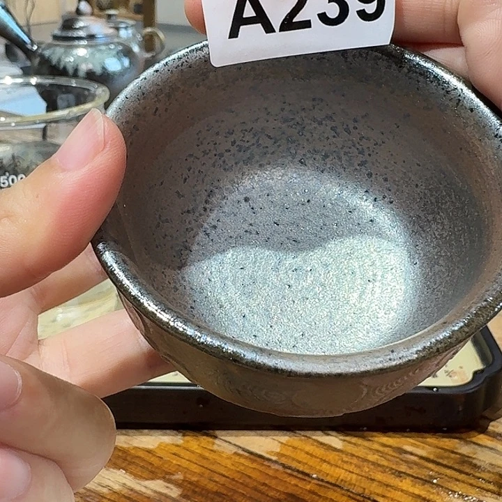 桂***发坭兴陶柴烧全手工原矿泥料杯