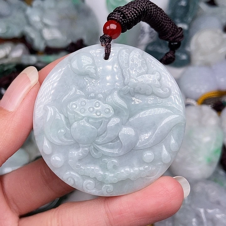 颈饰未镶嵌翡翠翡翠