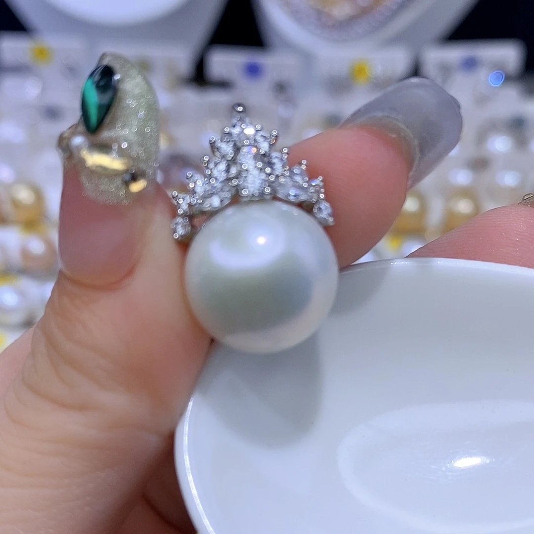 颈饰合金淡水珍珠