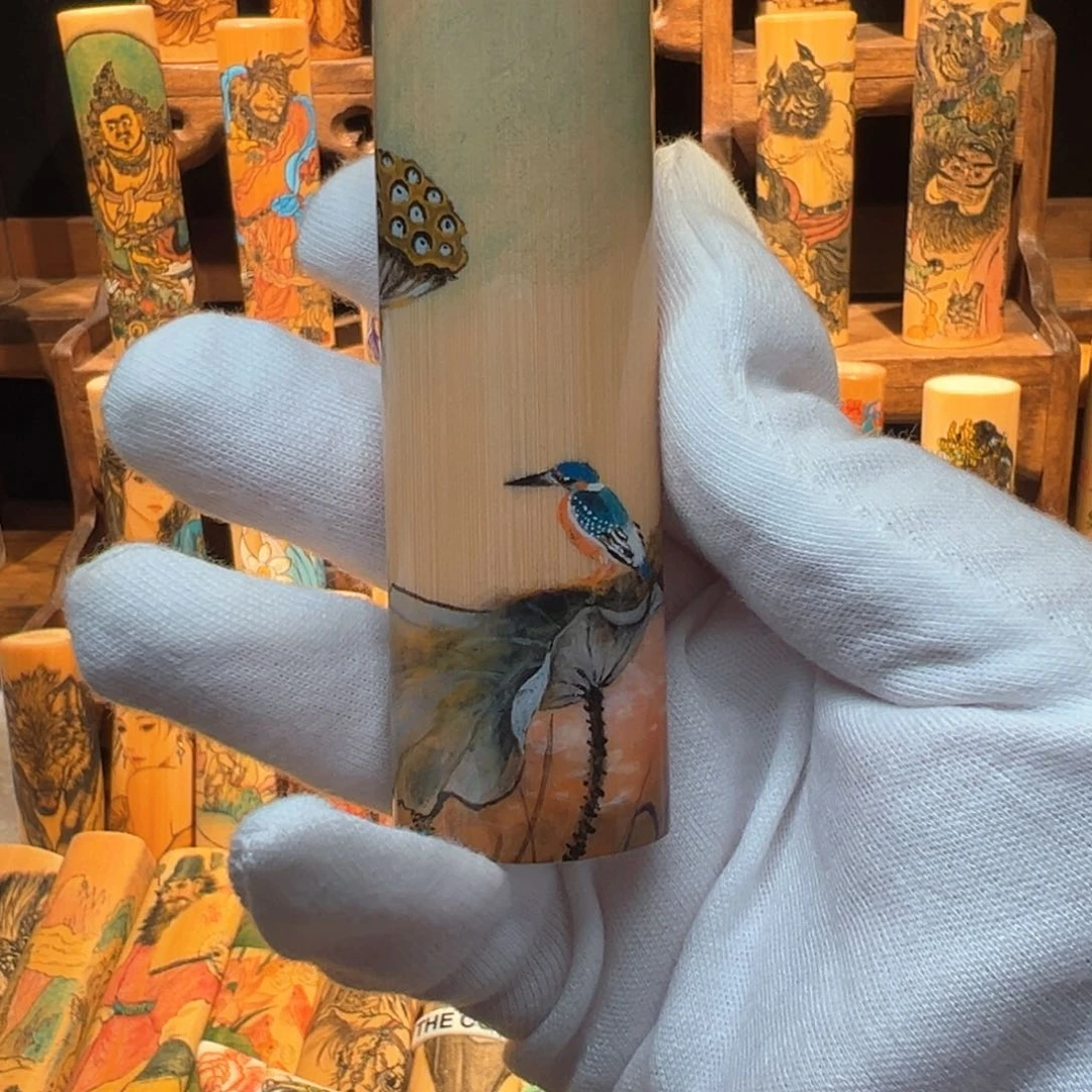 手工针刺翠鸟福利