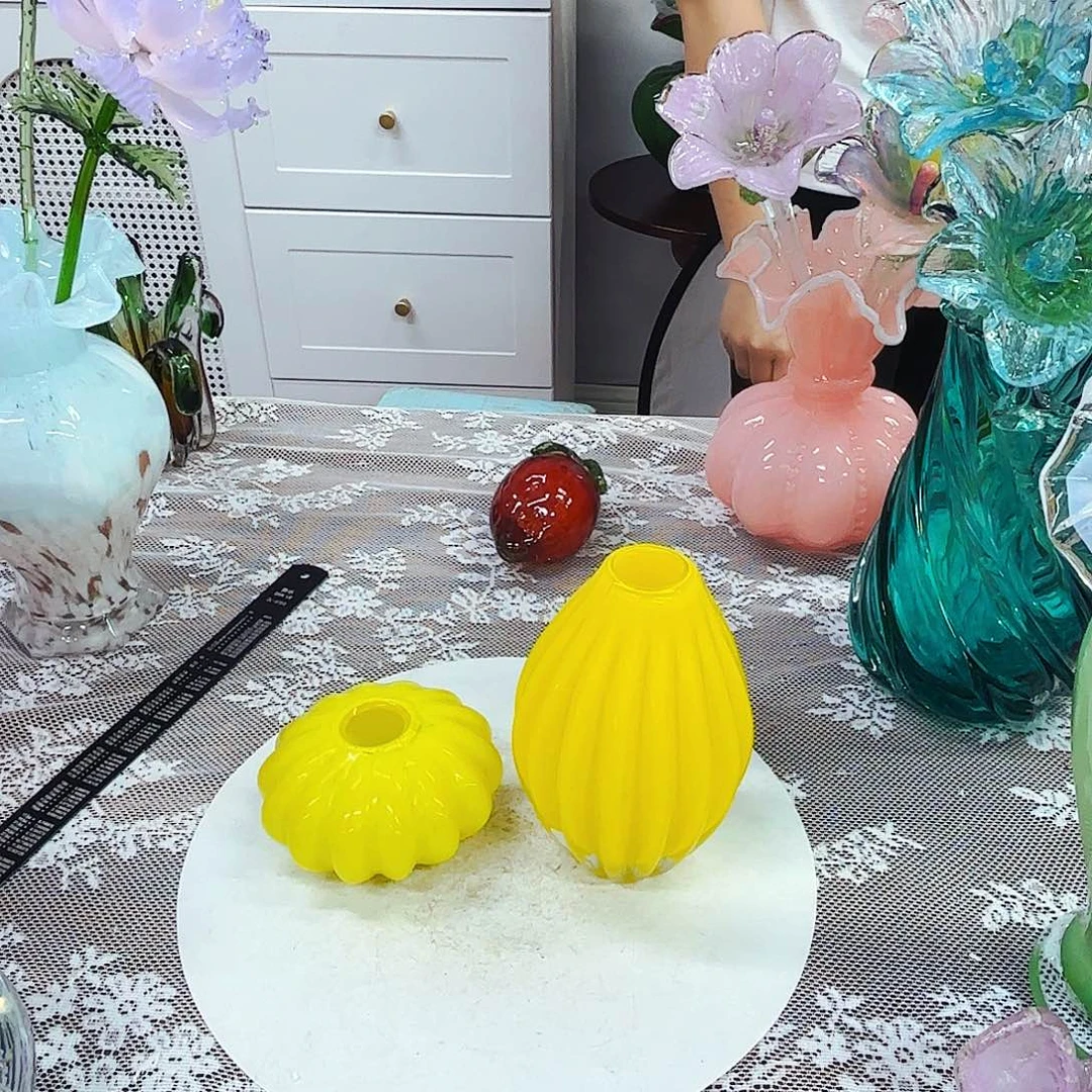 琉璃花瓶花器艺术品不完美