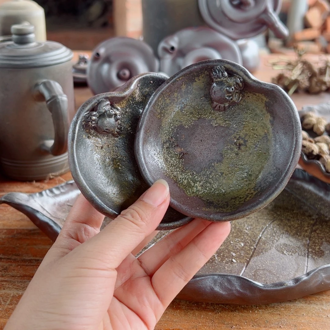 坭兴陶贵台龙窑柴烧茶器A25