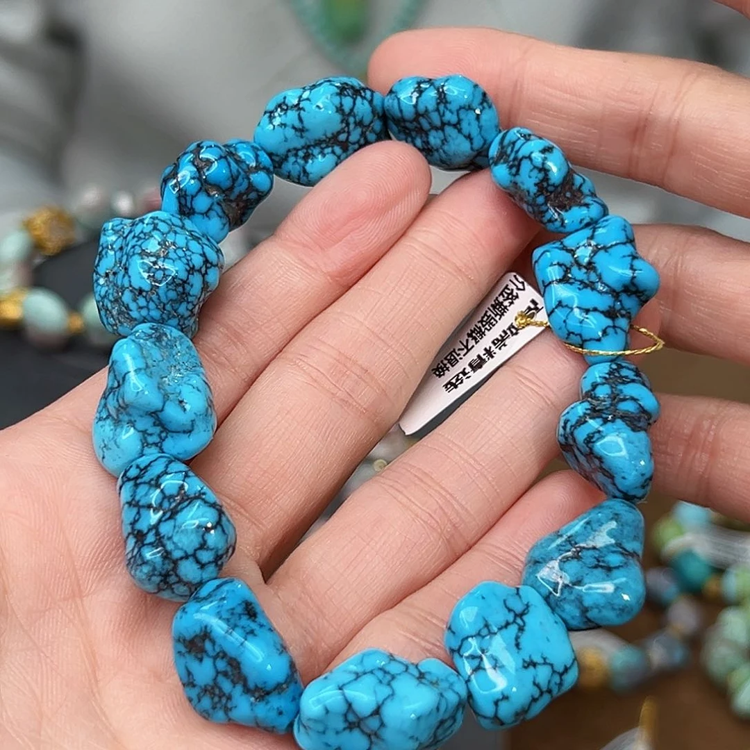 绿松石珠宝奇石未镶嵌赵*民