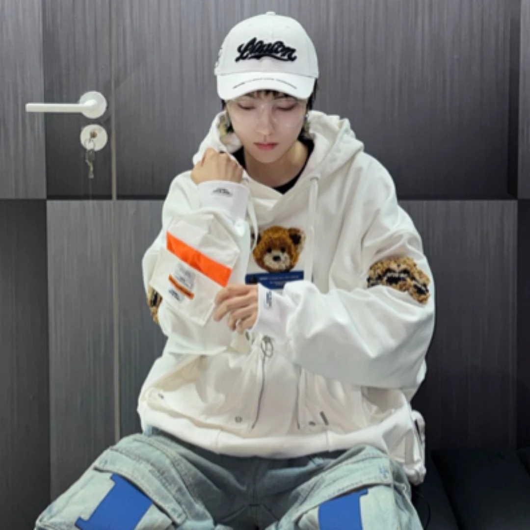 MWM 连帽卫衣一家三口熊男女同款