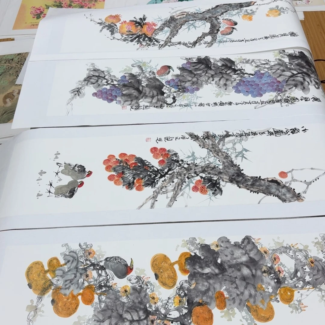 国画国画山水花鸟