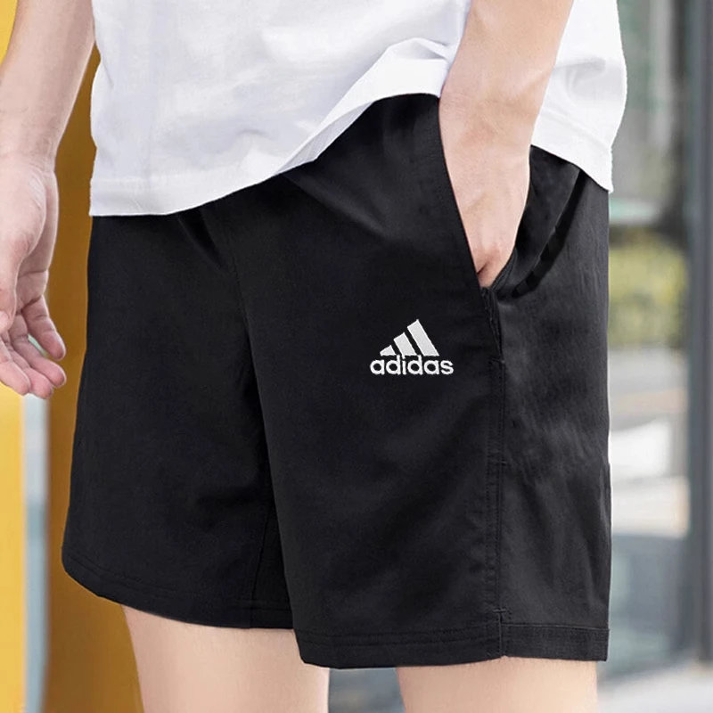 阿迪达斯短裤男夏季新款薄款裤子篮球五分裤跑步速干健身运动裤男