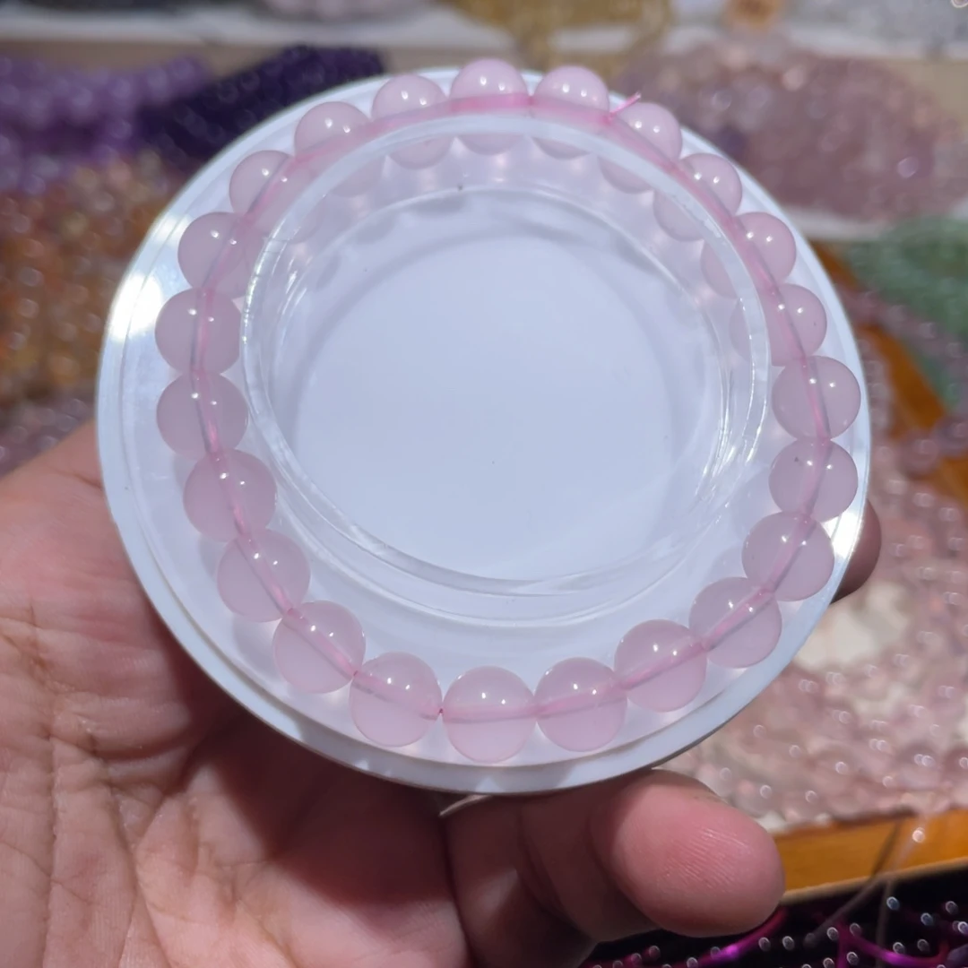 *****水晶手链未镶嵌粉水晶