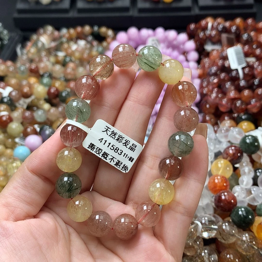 未镶嵌手链水晶，