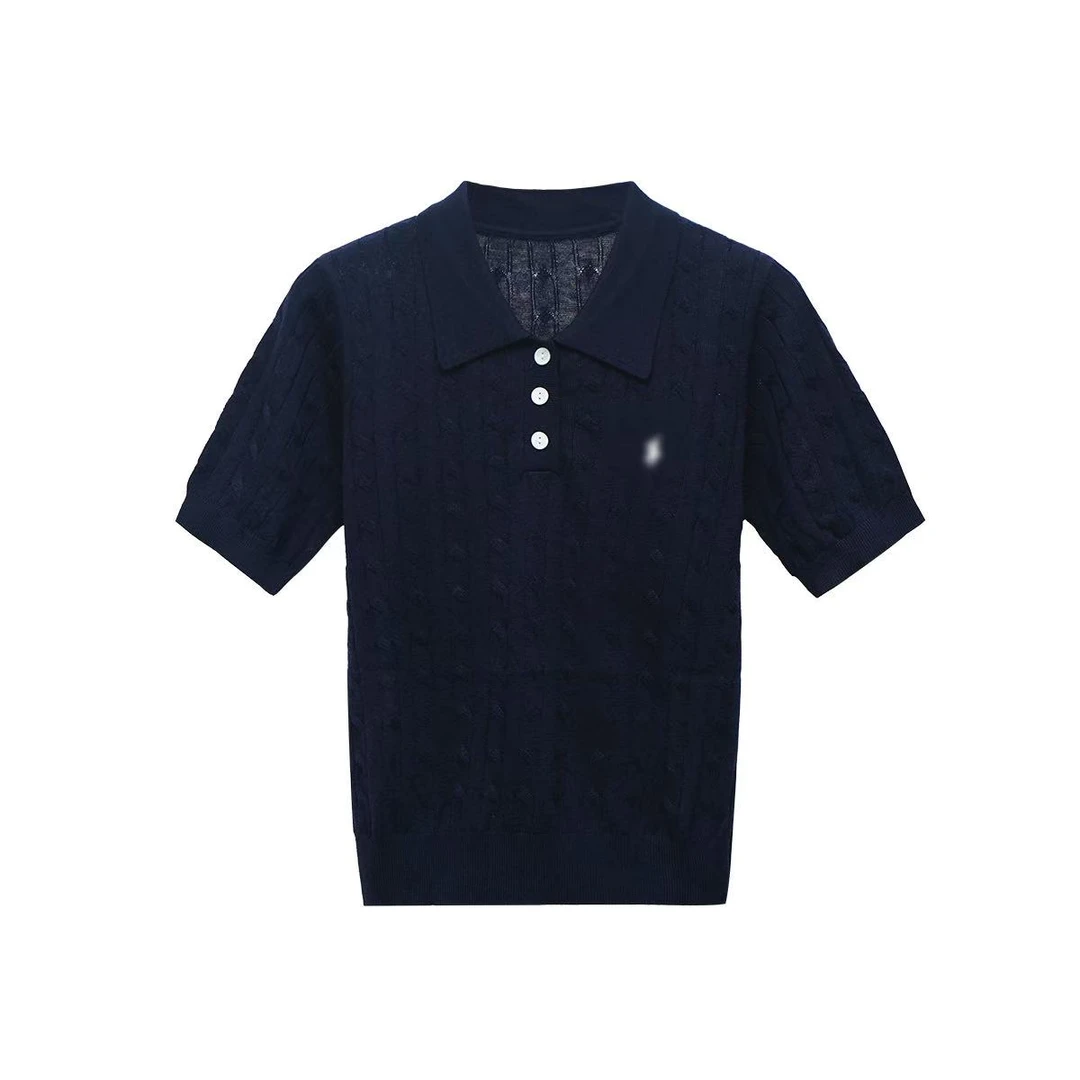 短袖老钱风不起球女长款毛针织衫套衫上衣45