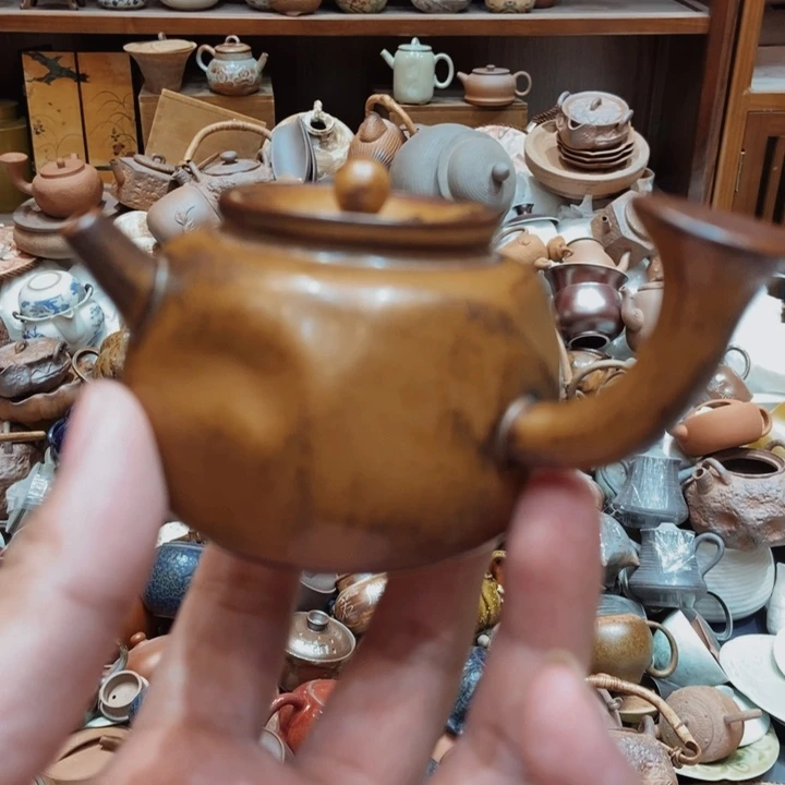 柴烧老岩泥高端茶器