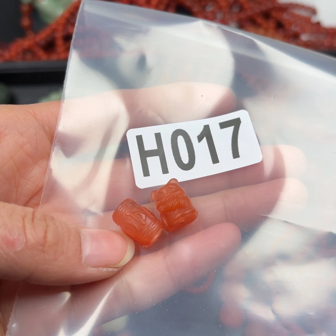 南红玛瑙珠宝奇石未镶嵌语*微瑕