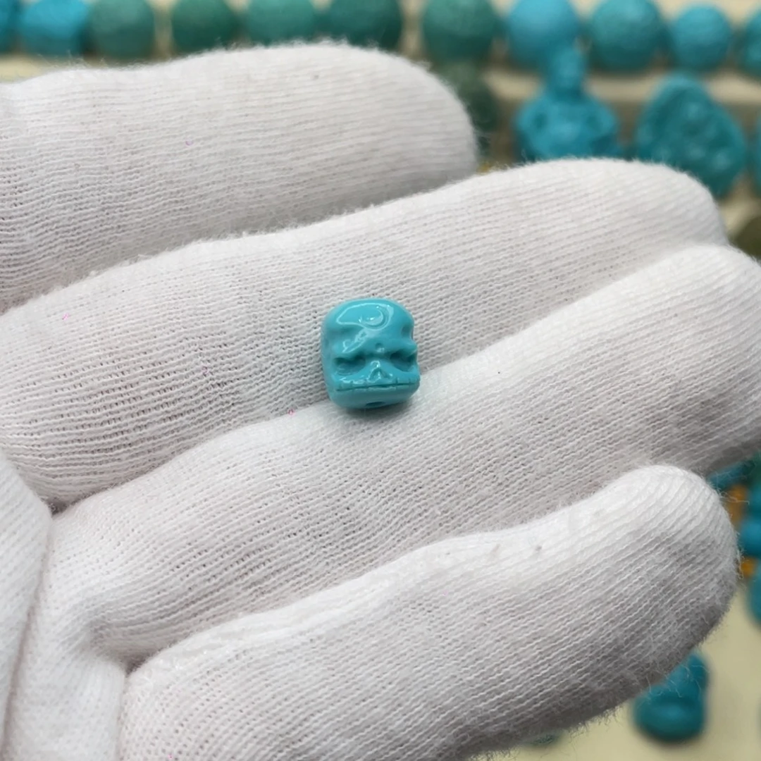 绿松石未镶嵌颈饰卡7.7-9