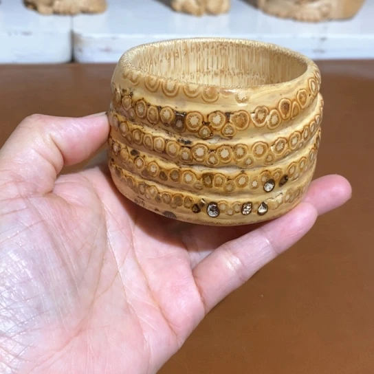 竹手工制作摆件手把开播福利