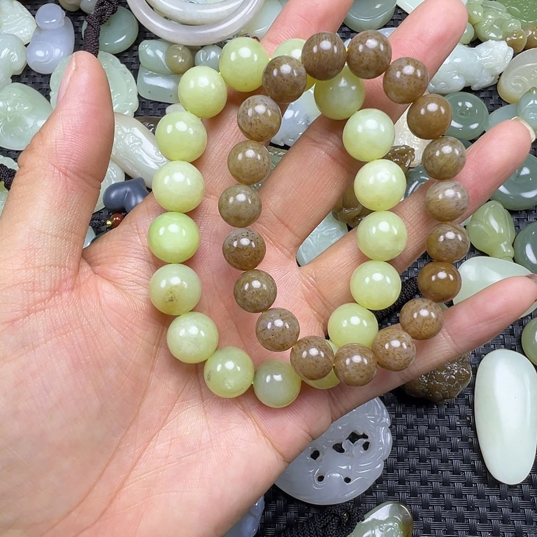 和田玉未镶嵌吊坠(不含链)