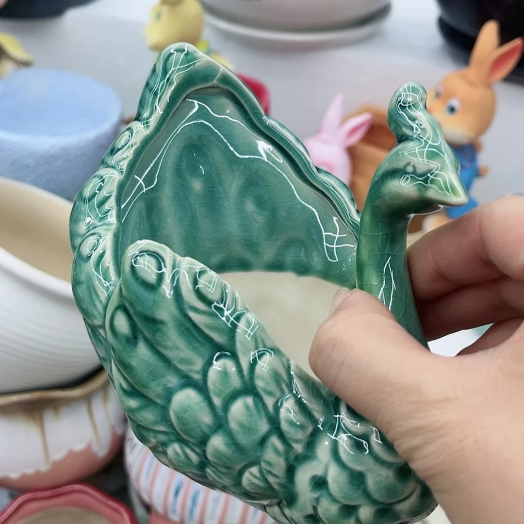 【闪购商品】陶瓷多肉绿植陶瓷花盆