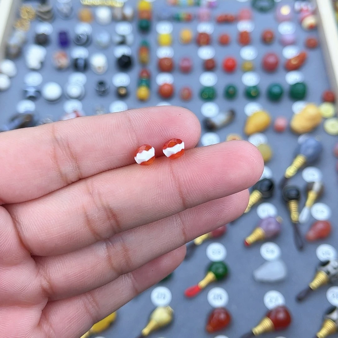 玛瑙/玉髓饰品未镶嵌起**丶