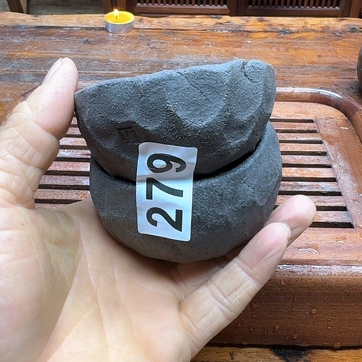 纯手工制作粗陶茶具