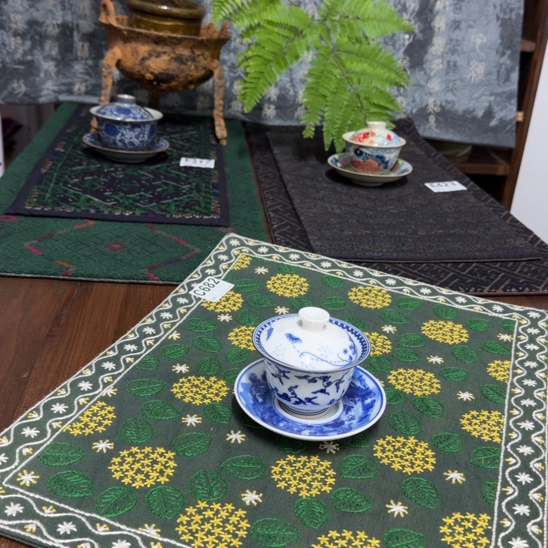 5 都是一张价格三十六纺茶垫茶器