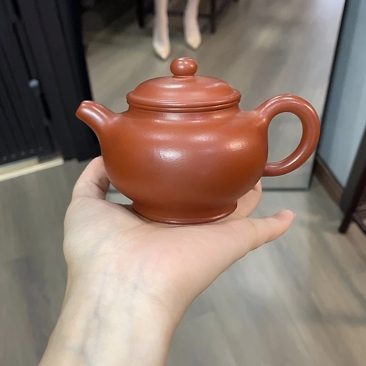 茶壶紫砂全手工打造