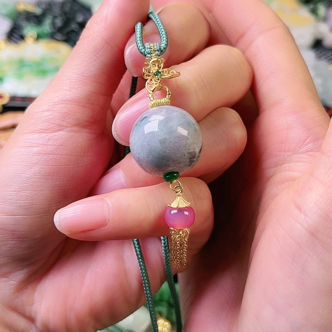 【闪购商品】翡翠颈饰未镶嵌挂件