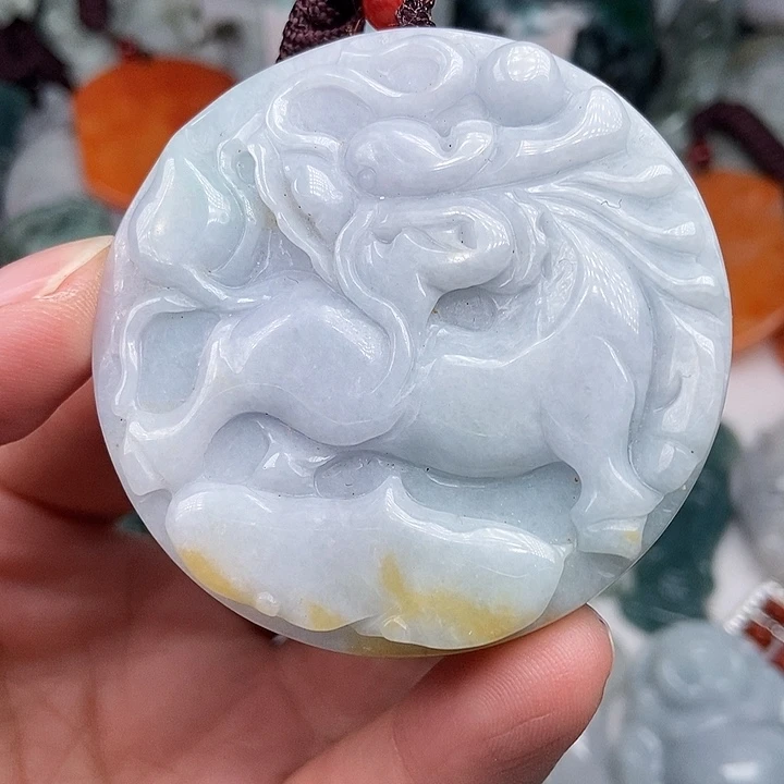 未镶嵌挂件翡翠翡翠