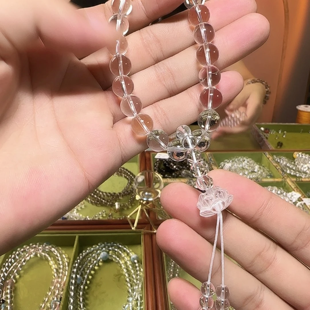 麦***.水晶未镶嵌手链白水晶