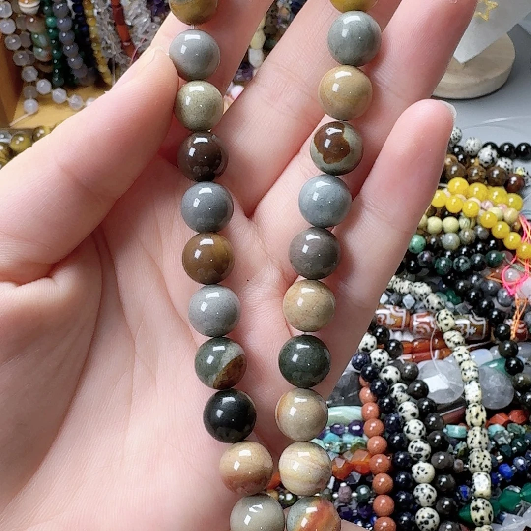 未镶嵌玛瑙/玉髓珠宝半成品卡10阿拉善一条