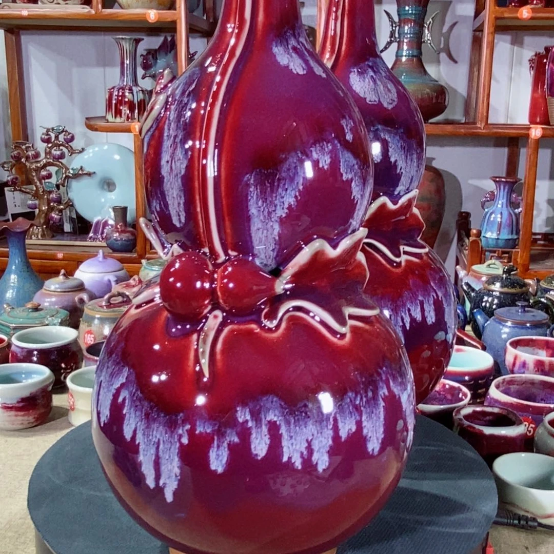 摆件用****4神垕镇原产地钧瓷！