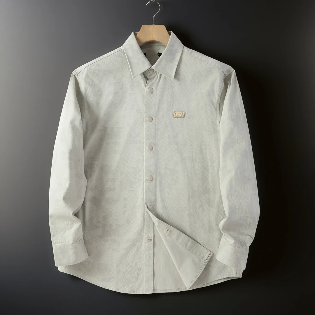 纯棉外套衬衣秋季长袖衬衣外套100棉外套秋冬棉服秋冬纯棉外套