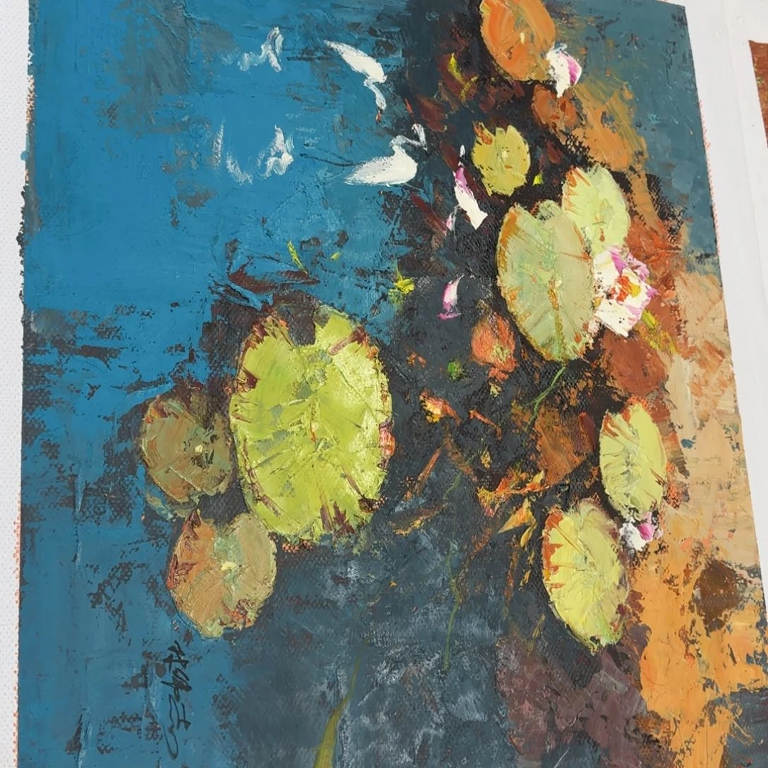 油画不知道为什么要这么