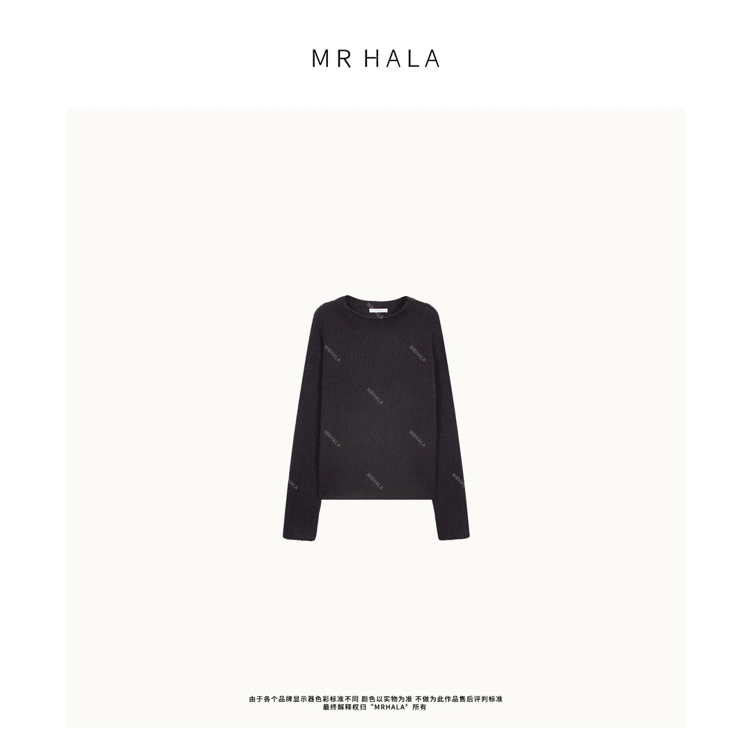 MRHALA伴夏桑蚕丝山羊绒编织毛衣女 LM40836