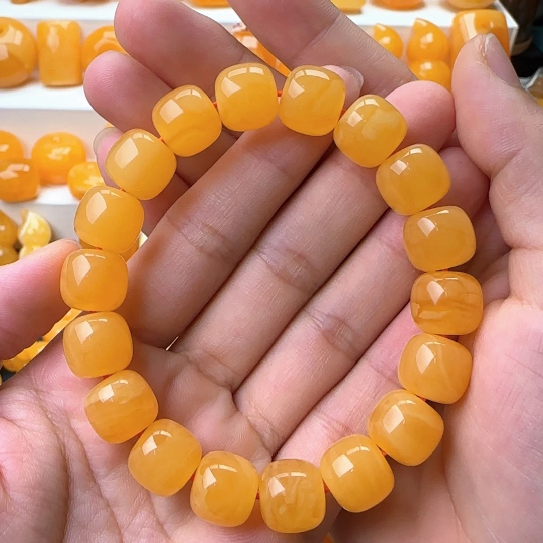 未镶嵌琥珀手串同料老型12