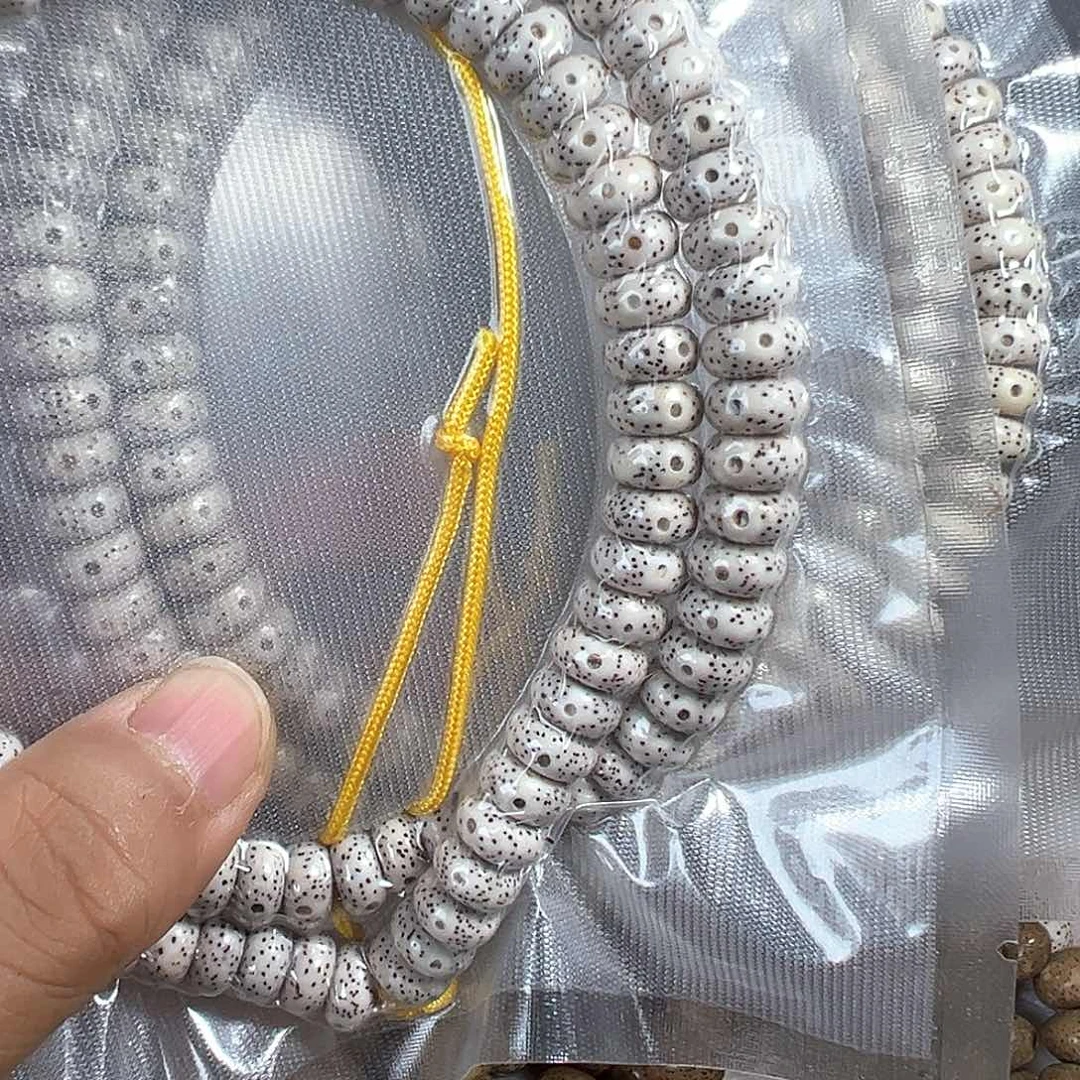 星月菩提手串星月菩提脱脂顺白