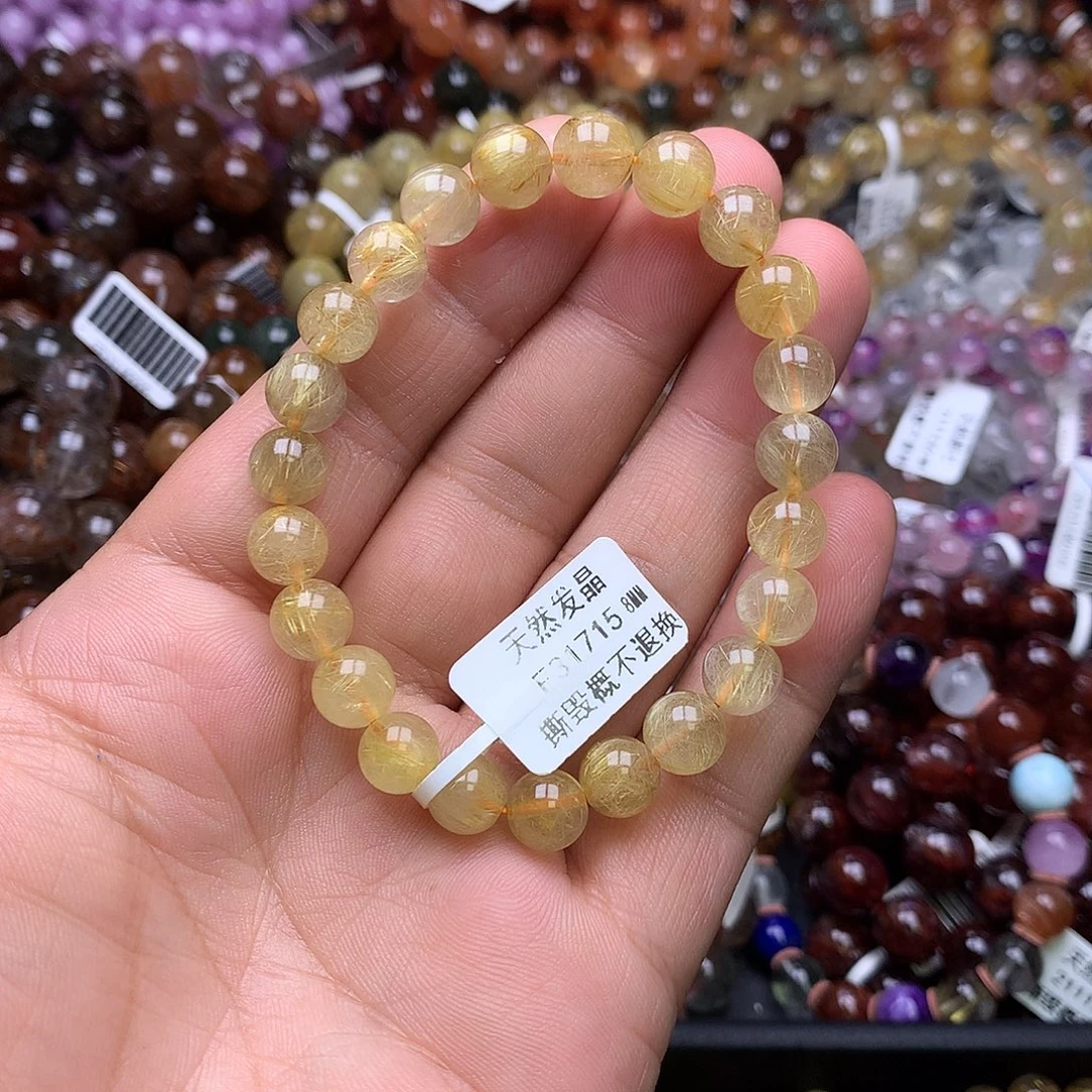 水晶手链未镶嵌，，