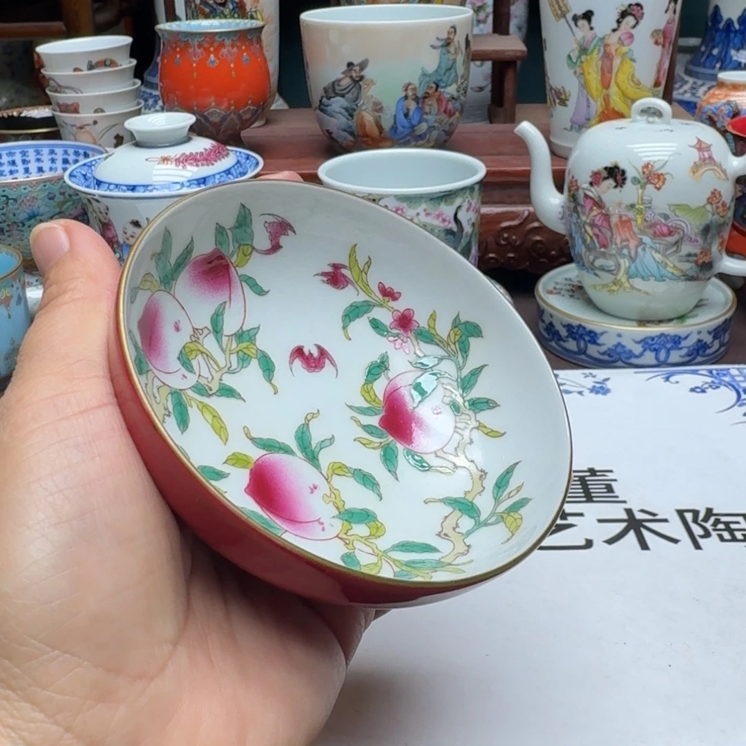 景德镇手工手绘展示