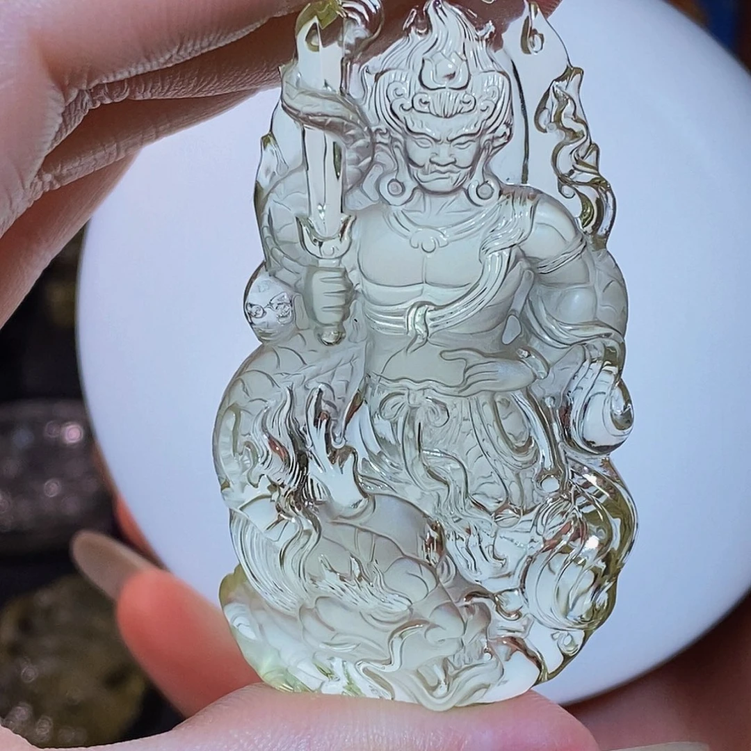 用***7颈饰未镶嵌水晶吊坠