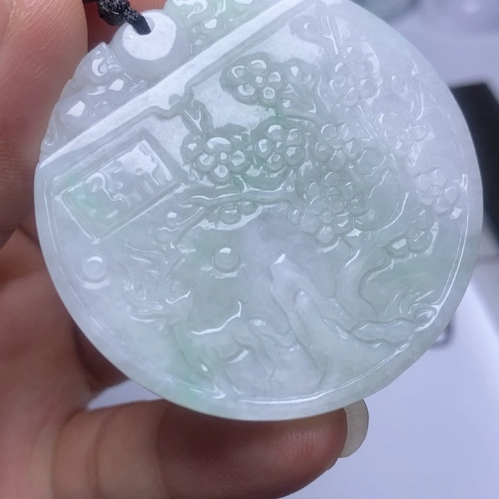 颈饰未镶嵌翡翠翡翠