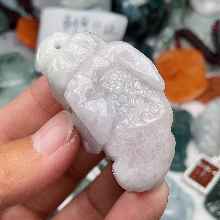 未镶嵌挂件翡翠翡翠
