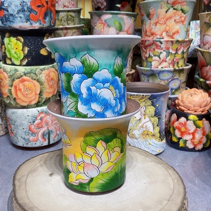 景德镇艺术手绘作品