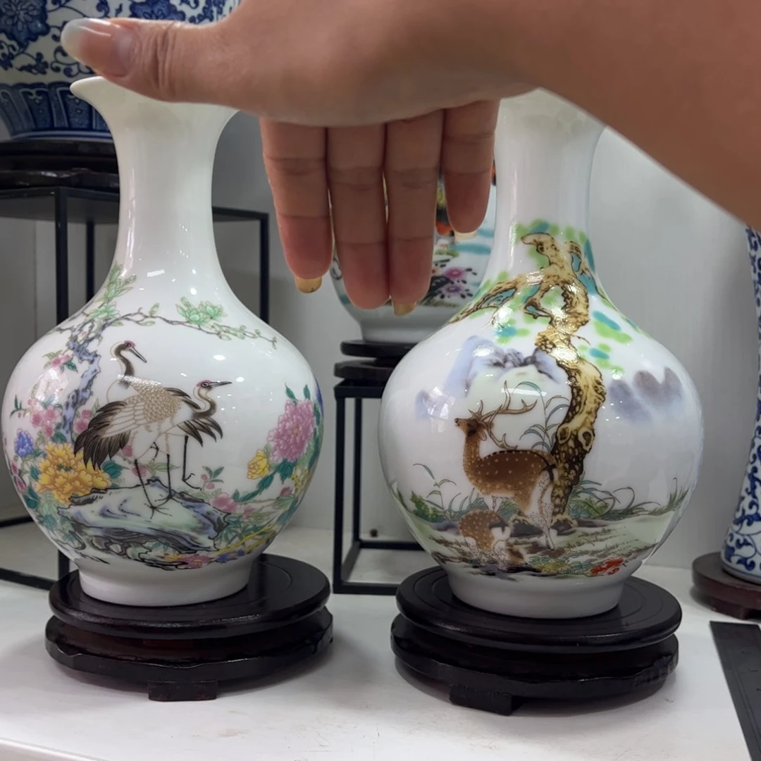 景德镇陶瓷花瓶摆件