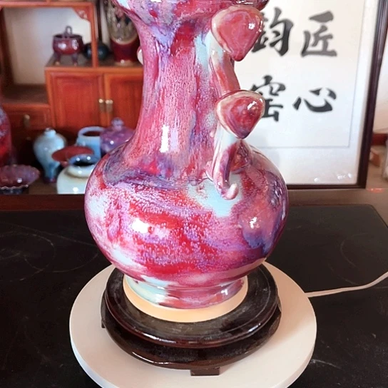 瓷片全手工制作工艺精湛