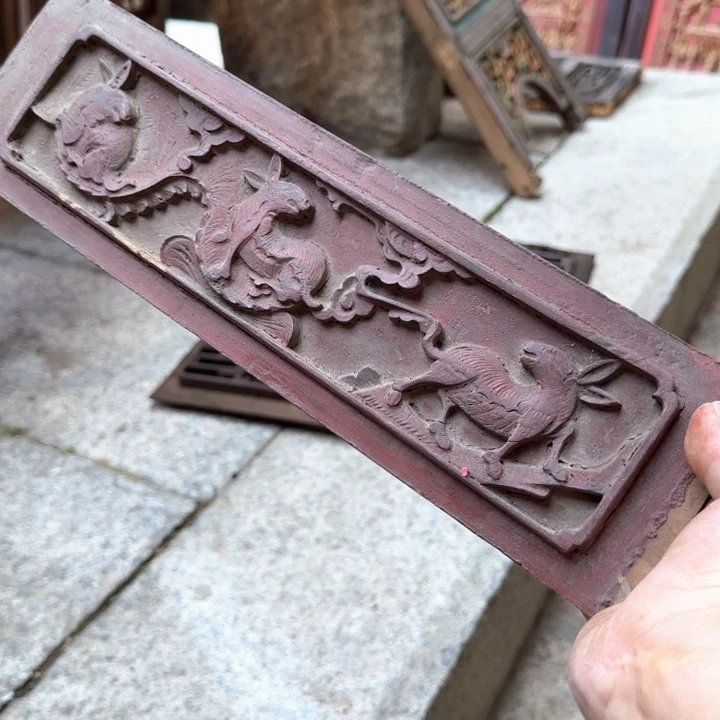 无***果香榧木香樟木木雕一片